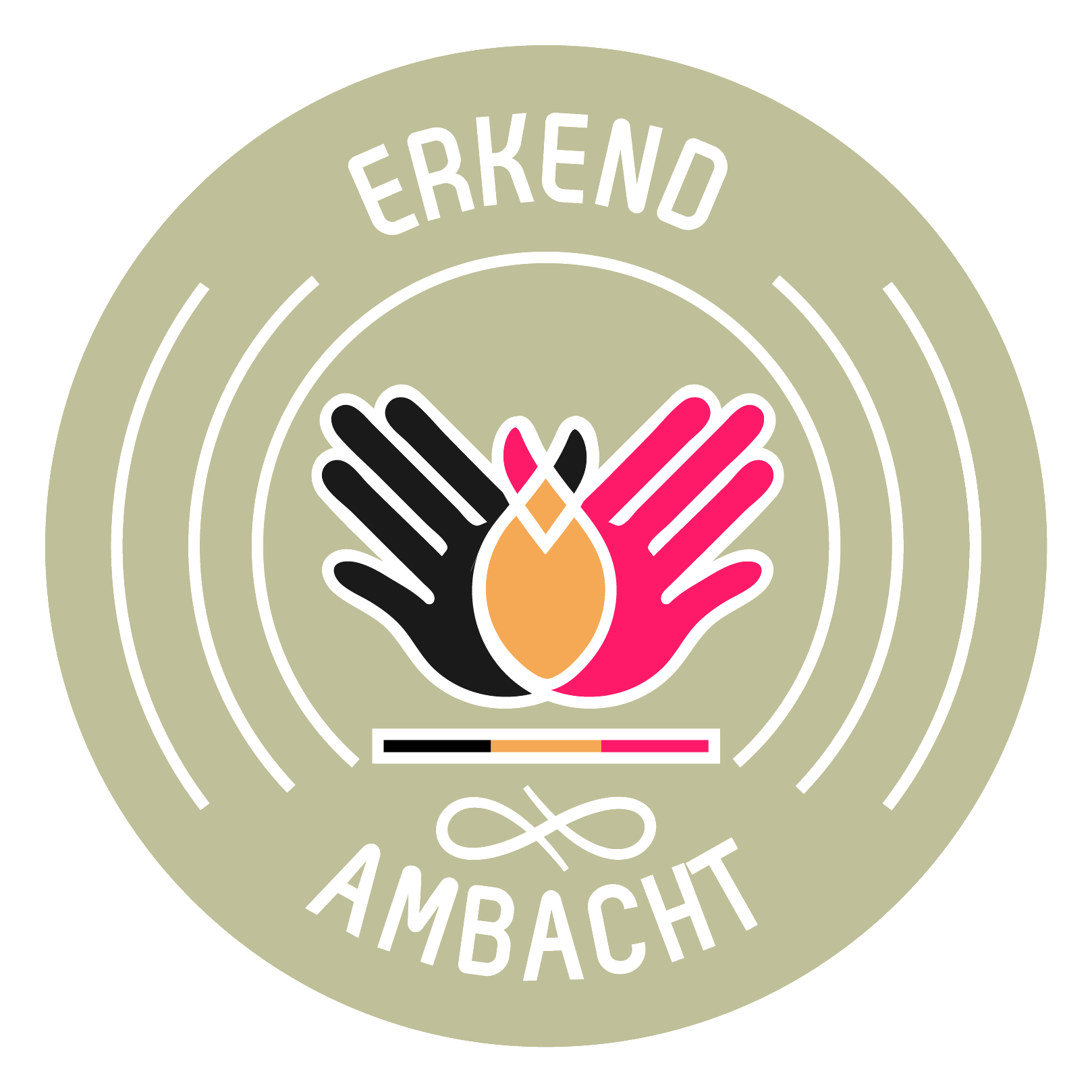 Het logo dat je toegekend wordt als je een Erkend Ambacht uitoefend.