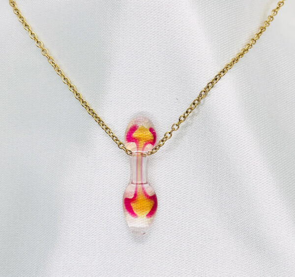 Handgemaakt glasjuweel Lucent Vuur