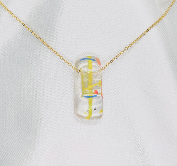 Handgemaakt glasjuweel Lucent Zomer