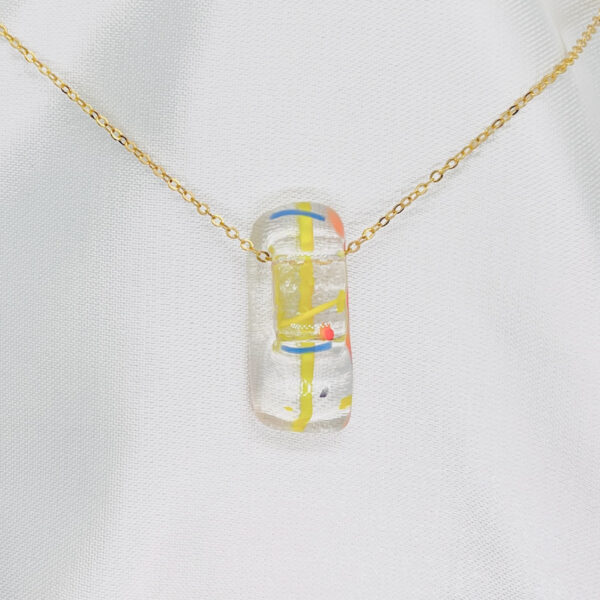 Handgemaakt glasjuweel Lucent Zomer